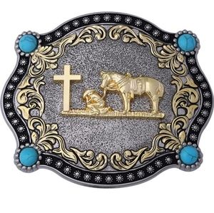 New horse belt buckle fits 1.5 belt